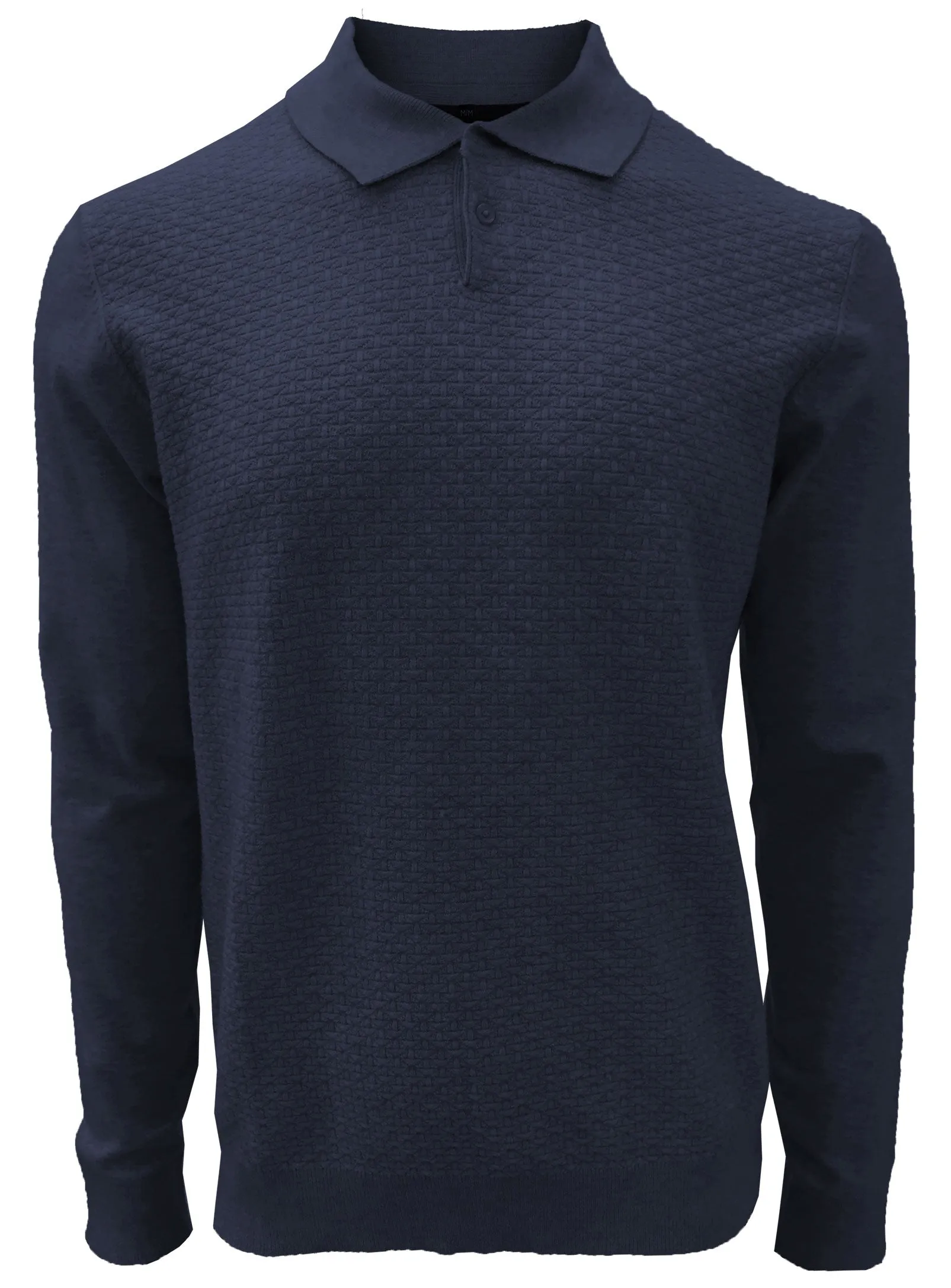 Point Zero Men's LOLAN Cashmere-like Polo Sweater