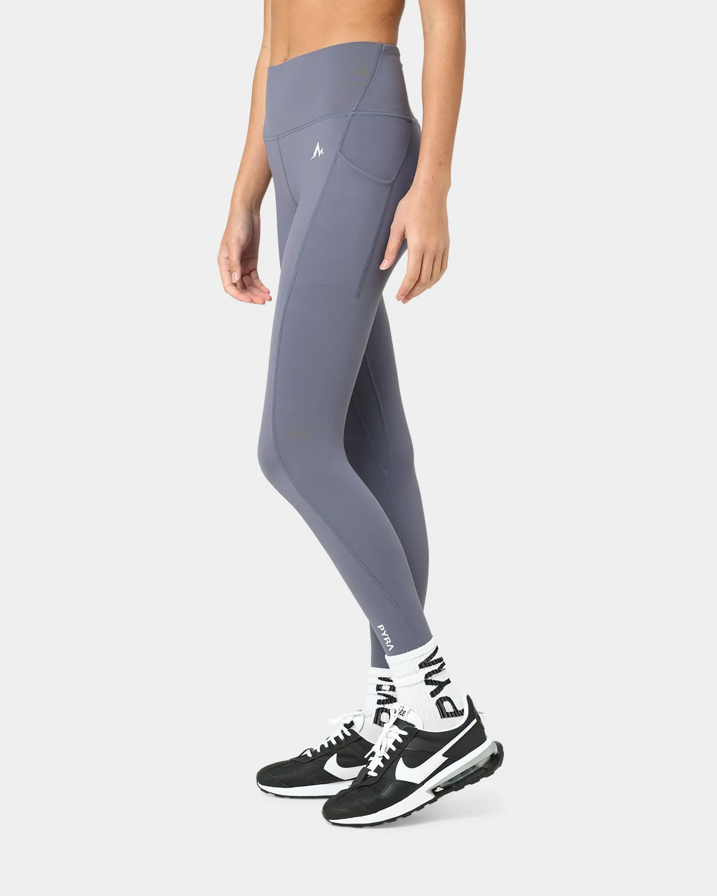 PYRA Women's Nero Pocket Tights Vintage Indigo