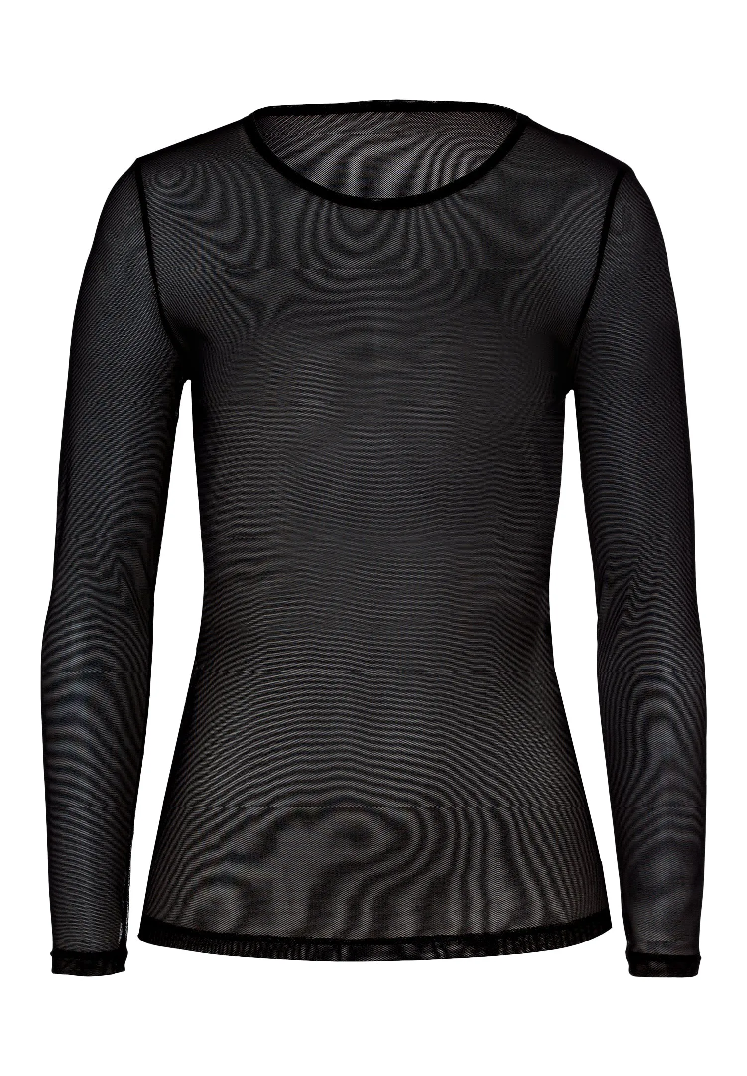 Smooth Illusion Transparent Top | Black 71298-019