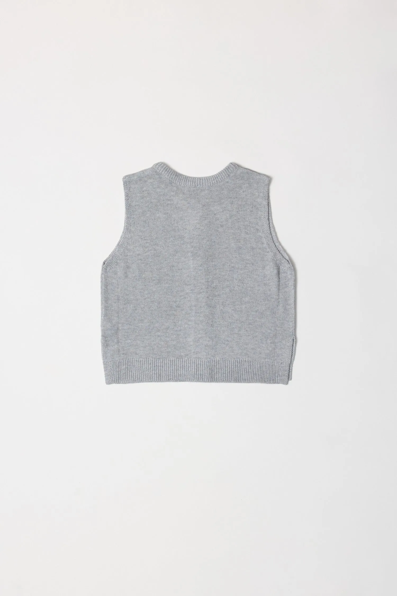 The Ona Vest Heather Grey