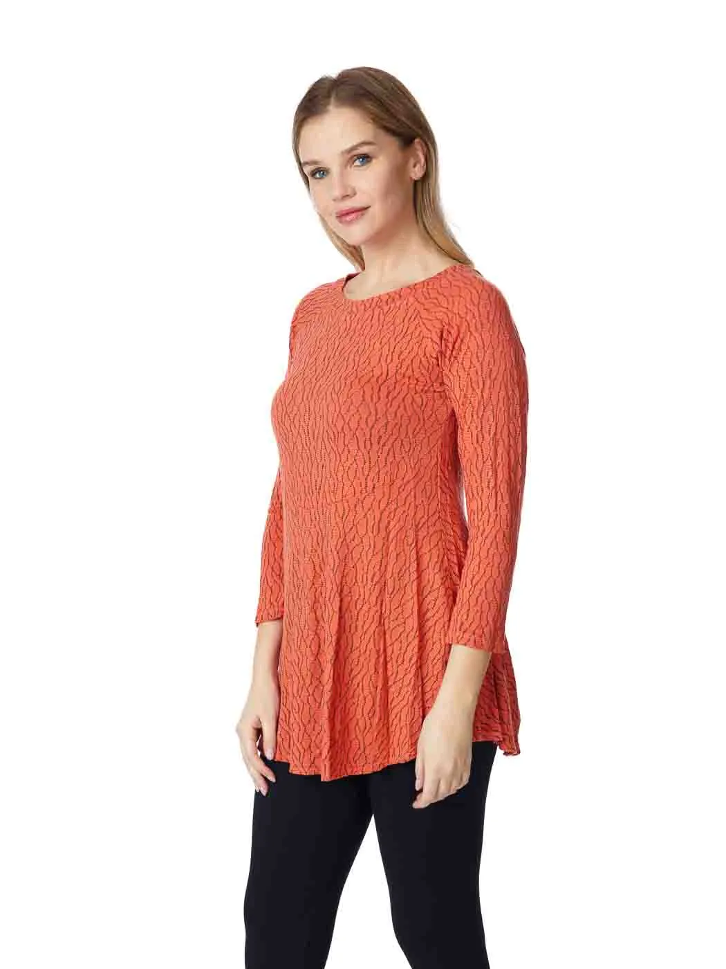 Tianello  "Sequoia" Printed Knit "Sochie" Tunic