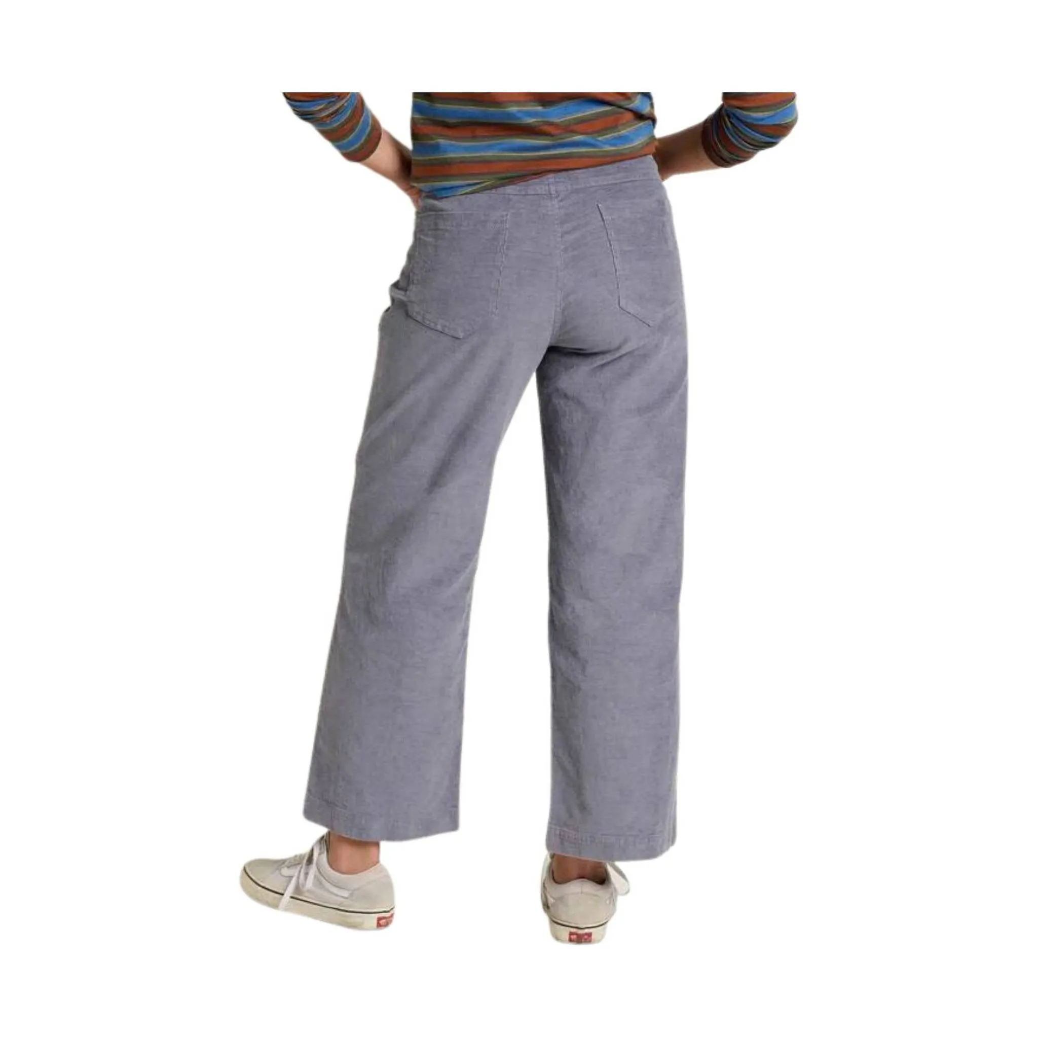 Toad & Co Women's Karuna Cord Wide Leg Pant - Storm