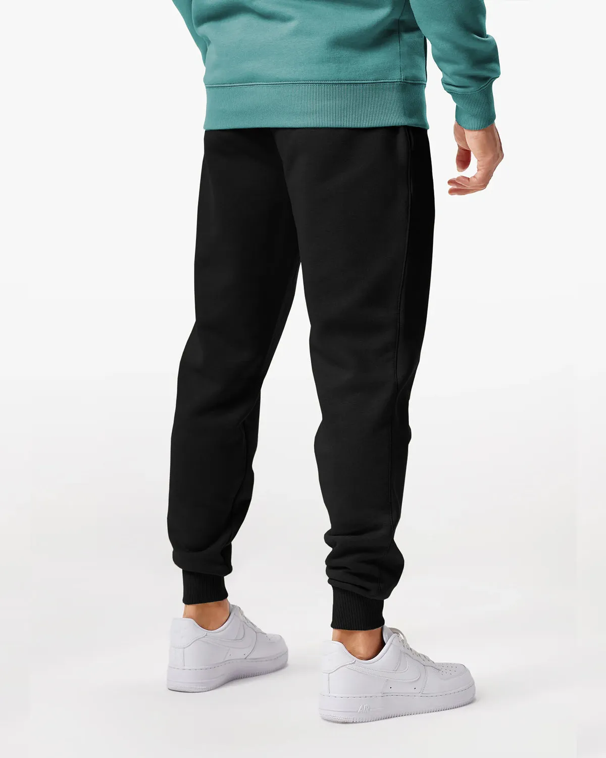 Tracksuit For Men Black Plain Jacket / Black Plain Trackpant
