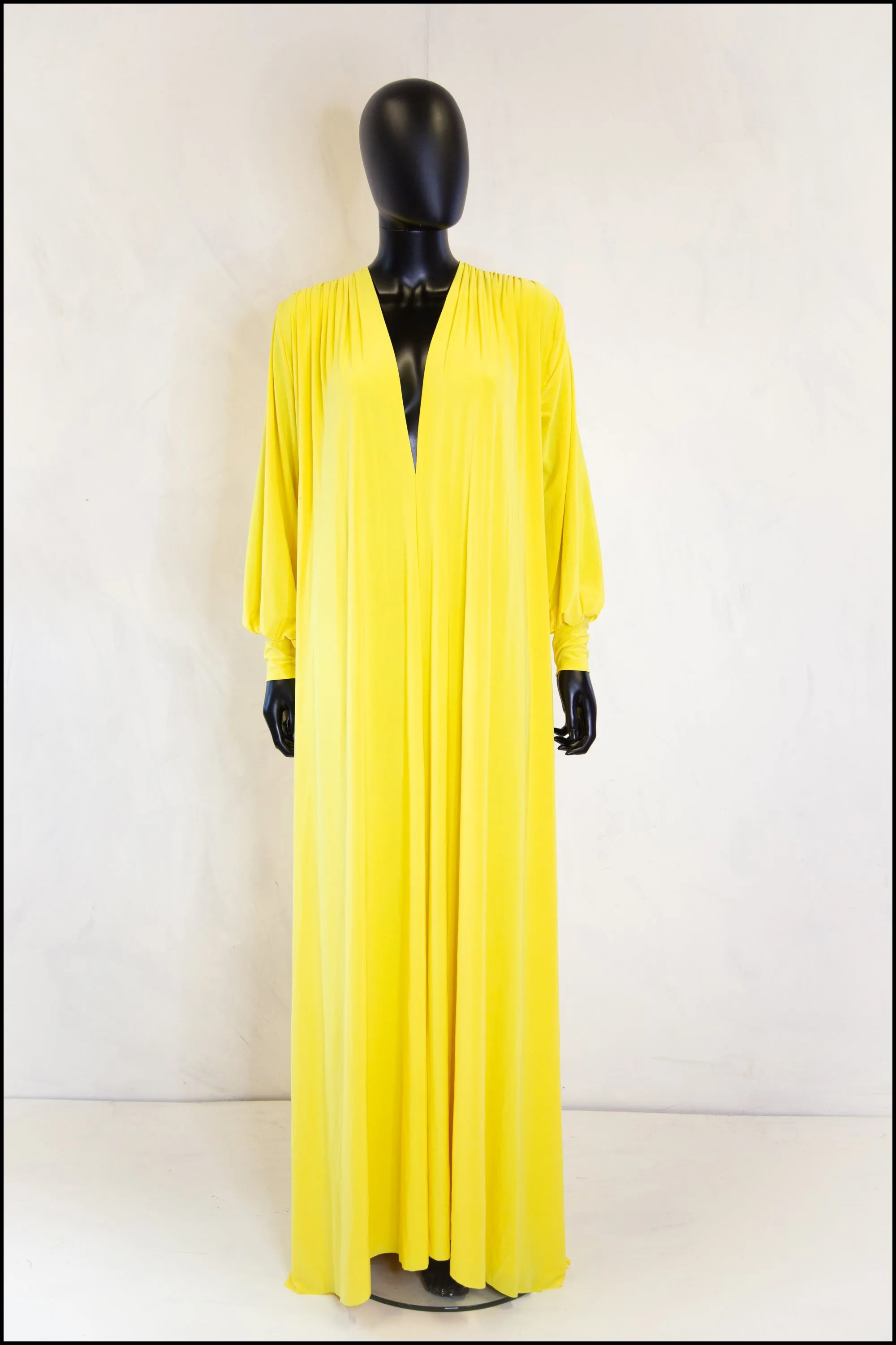 Vamp - Canary Yellow Maxi Dress