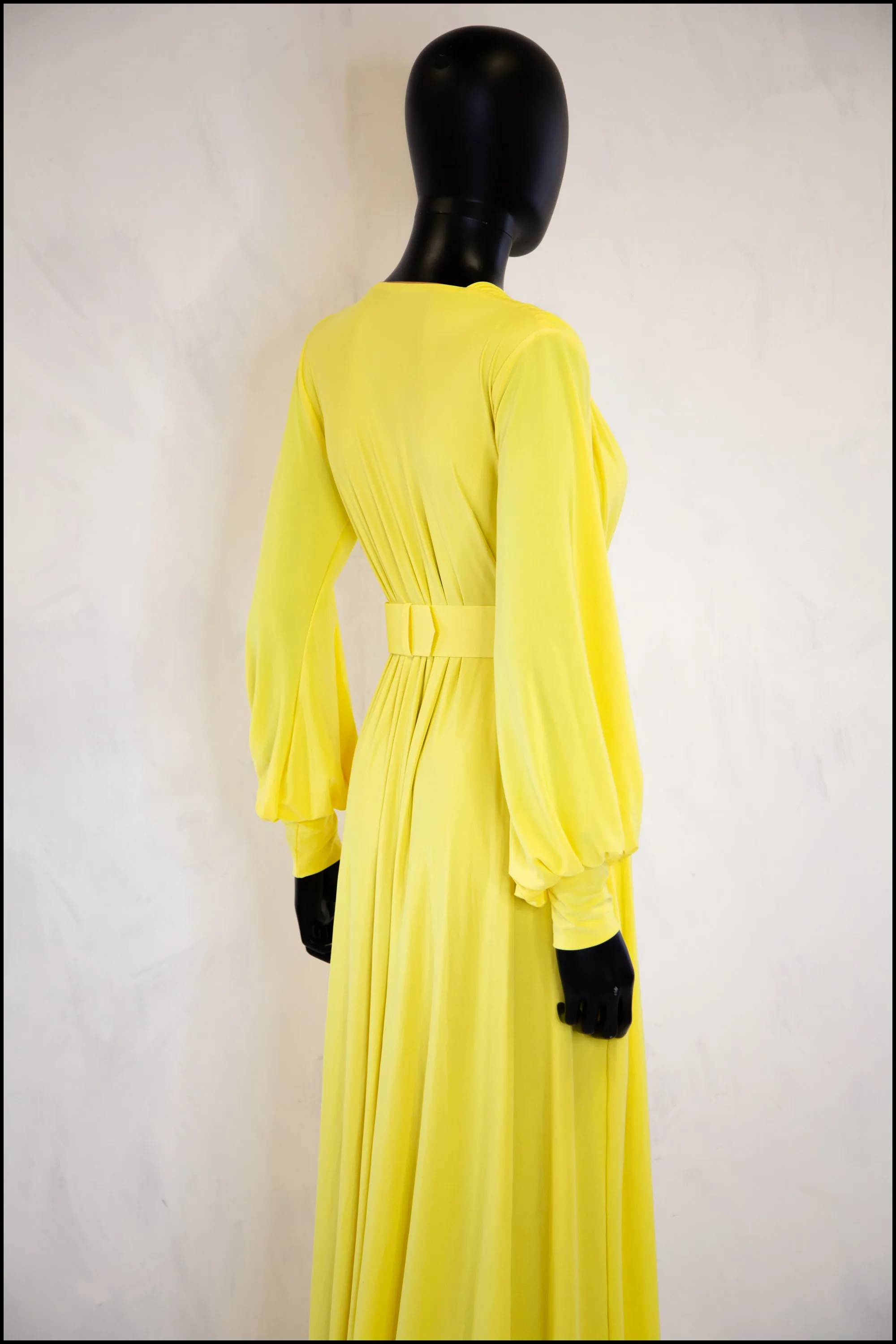 Vamp - Canary Yellow Maxi Dress