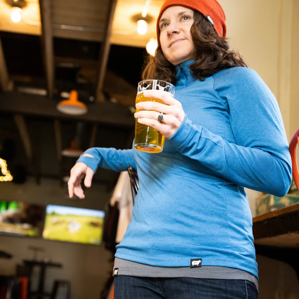 Women's Nuyarn® Merino Wool 1/4 Zip